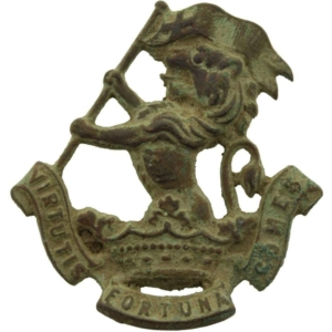 UK Dug Detecting Find - West Riding Regiment Relic Collar Badge