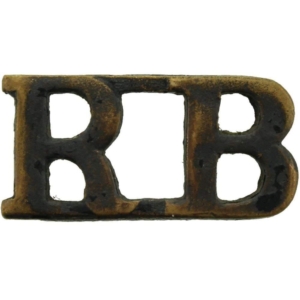 Rifle Brigade (Prince Consort's Own) Regiment Shoulder Title