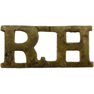 WW1 Royal Highland (Black Watch) Regiment RH Shoulder Title - FIRST PATTERN
