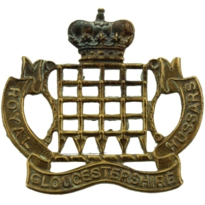 WW1 Royal Gloucestershire Hussars Regiment Collar Badge