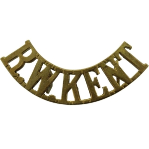 Royal West Kent Regiment RWK Shoulder Title