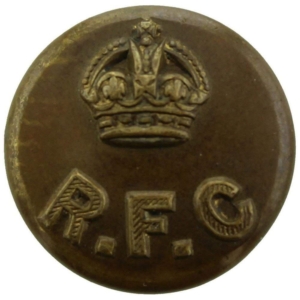 WW1 Royal Flying Corps RFC SMALL Tunic Button - 17mm