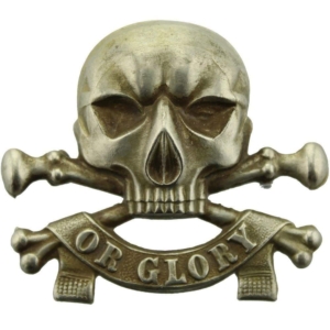 WW1 17th / 21st Lancers (Deaths Head) Regiment Cap Badge