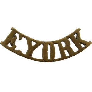 WW1 East Yorkshire Regiment Shoulder Title