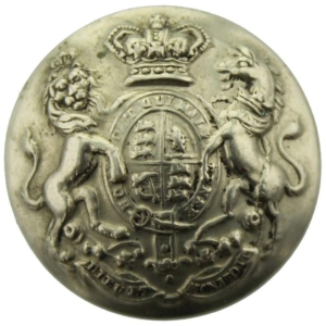VICTORIAN General Service Corps Tunic Button QVC - 25mm