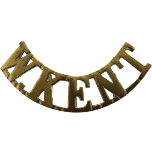 BOER WAR Royal West Kent Regiment RWK Shoulder Title