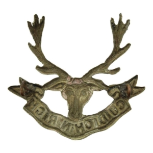 WW1 Seaforth Highlanders Regiment Cap Badge 2X LUGS VERSION