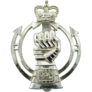 Royal Armoured Corps Staybrite Anodised Cap Badge - Staybright