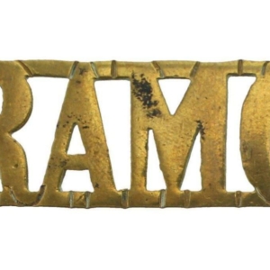 WW1 Royal Army Medical Corps RAMC Shoulder Title
