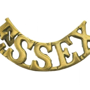 WW1 Essex Regiment Regiment Shoulder Title