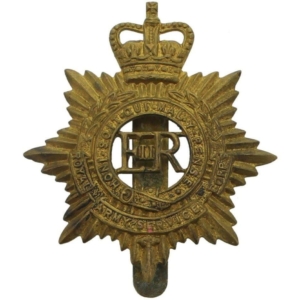 Royal Army Service Corps RASC (Elizabeth II) Cap Badge - Queens Crown
