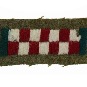 WW2 Argyll and Sutherland Highlanders Cloth Formation Sign Sleeve Tab Patch Badge