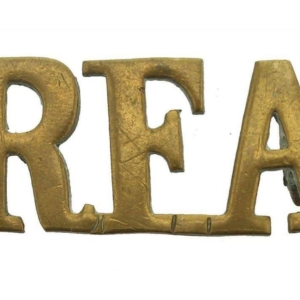 WW1 Royal Field Artillery RFA Shoulder Title