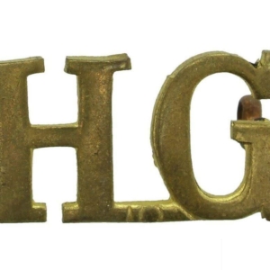 WW2 Home Guard HG Shoulder Title