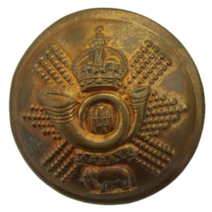 WW1 Highland Light Infantry HLI Regiment Tunic Button - 26mm