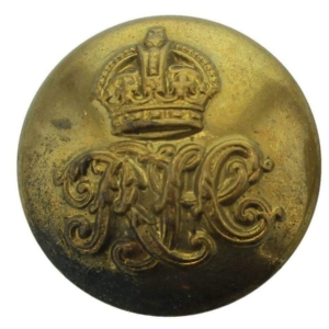 WW1 Royal Tank Corps RTC Tunic Button - 26mm