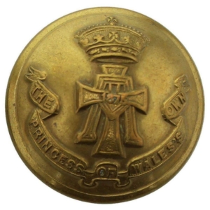 WW1 Green Howards (Yorkshire) Regiment Tunic Button - 26mm