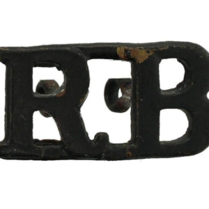 WW1 Rifle Brigade (Prince Consort's Own) Regiment Shoulder Title