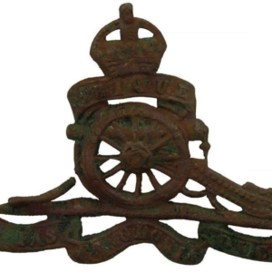 UK Dug Detecting Find - WW1 Royal Artillery Regiment Relic Cap Badge