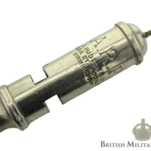 WW2 Air Raid Precautions Warden ARP Whistle - J. HUDSON & Co