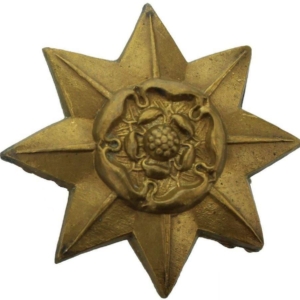 East Yorkshire Regiment OFFICERS Collar Badge