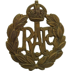 WW2 Royal Air Force RAF Cap Badge