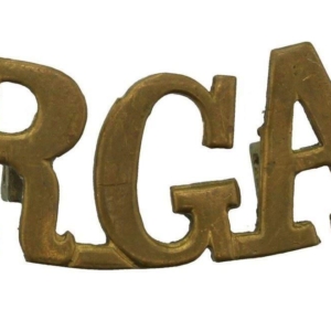 WW1 Royal Garrison Artillery RGA Shoulder Title