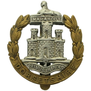 WW1 Dorsetshire (Dorset) Regiment Cap Badge