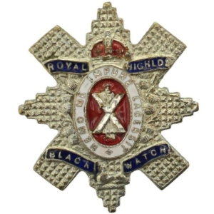 WW1 Black Watch Royal Highland Regiment Scottish Sweetheart Brooch