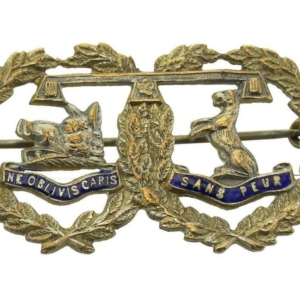 WW1 Argyll and Sutherland Highlanders Regiment Scottish Sweetheart Brooch