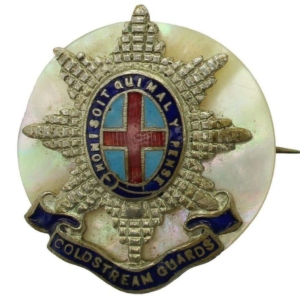 WW1 Coldstream Guards Regiment Sweetheart Brooch