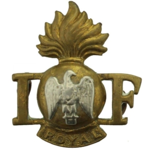 WW1 Royal Irish Fusiliers Regiment RIF Shoulder Title