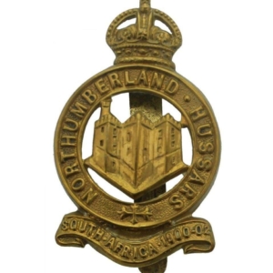 WW1 Northumberland Hussars (Yeomanry) Regiment Cap Badge