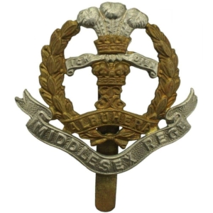 WW1 Middlesex Regiment Cap Badge