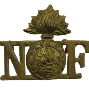 WW1 Northumberland Fusiliers Regiment Shoulder Title