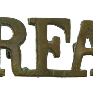 WW1 Royal Field Artillery RFA Shoulder Title