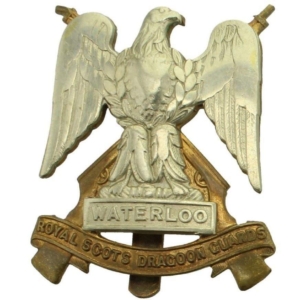 Royal Scots Dragoon Guards Regiment Cap Badge