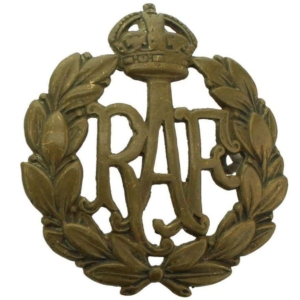 WW2 Royal Air Force RAF Cap Badge