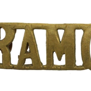 WW1 Royal Army Medical Corps RAMC Shoulder Title