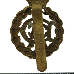 WW1 Army Dental Corps ADC ECONOMY ISSUE All Brass Cap Badge