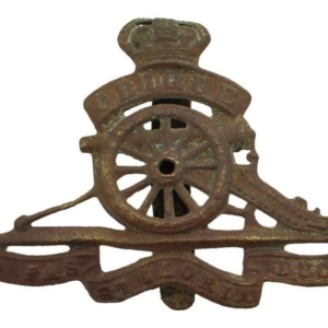 UK Dug Detecting Find - WW1 Royal Artillery Regiment Relic Cap Badge