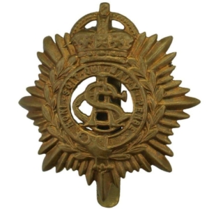 WW1 Army Service Corps ASC Cap Badge