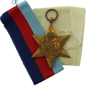 WW2 1939-45 Star Campaign Medal - FULL SIZE