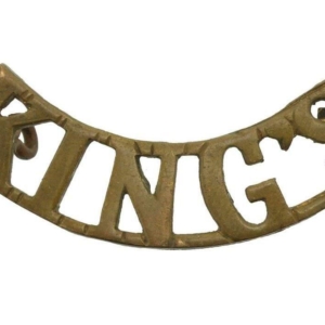 WW2 Kings Liverpool Regiment (King's) Shoulder Title