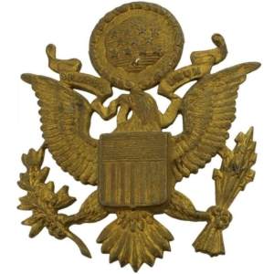 WW2 United States US Army American Infantry Cap Badge