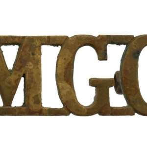 WW1 Machine Gun Corps MGC Regiment Shoulder Title