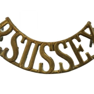 WW2 Royal Sussex Regiment Shoulder Title