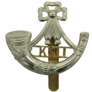 WW2 Kings Shropshire Light Infantry KSLI Regiment (King's) Cap Badge