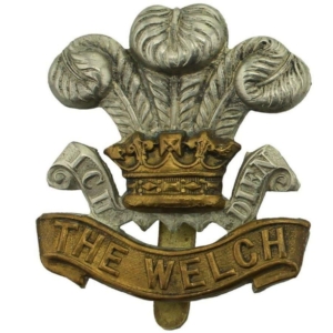 WW1 Welch Regiment (Welsh) Cap Badge