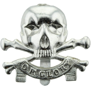 17th / 21st Lancers Regiment Staybrite Anodised Cap Badge - Staybright